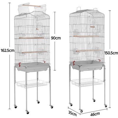 Yaheetech Cage à Oiseaux en Métal