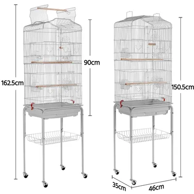 Yaheetech Cage à Oiseaux en Métal