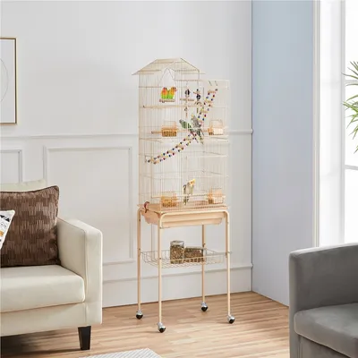 Yaheetech Cage à Oiseaux Décorative