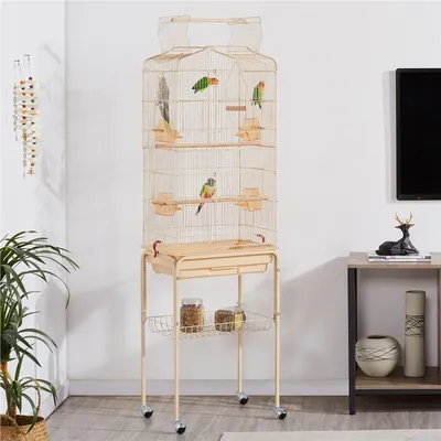 Yaheetech Cage à Oiseaux en Métal