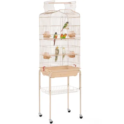 Yaheetech Cage à Oiseaux en Métal