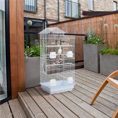 Vogelkäfig Wellensittich Käfig Vogelhaus mit Ständer Vogelvoliere
