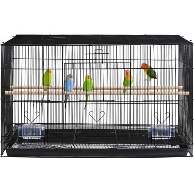 Vogelkäfig mit Ständer Vogelbauer Vogelvoliere Vogelhaus Papagei Käfig