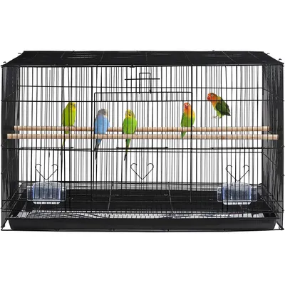 Vogelkäfig mit Ständer Vogelbauer Vogelvoliere Vogelhaus Papagei Käfig