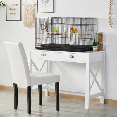 Yaheetech Cage à Oiseaux Spacieuse