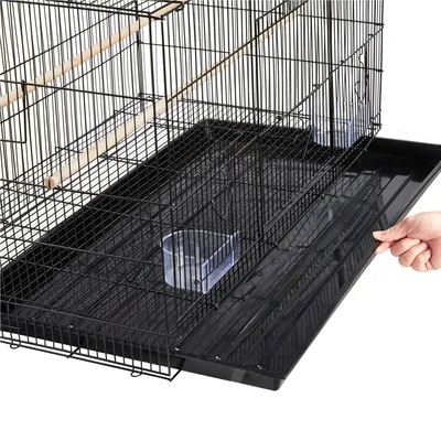 Yaheetech Cage à Oiseaux Spacieuse