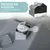 PawHut ? Maison de toilette chat design maison avec accessoires PawHut ? Maison de toilette chat design maison avec accessoires