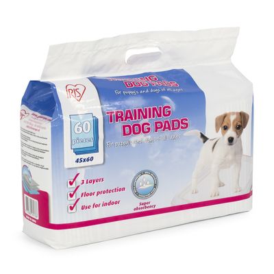 Alaise pour chiens et chiots, protections pour déjections canines L44 x P59 cm - Lot de 60