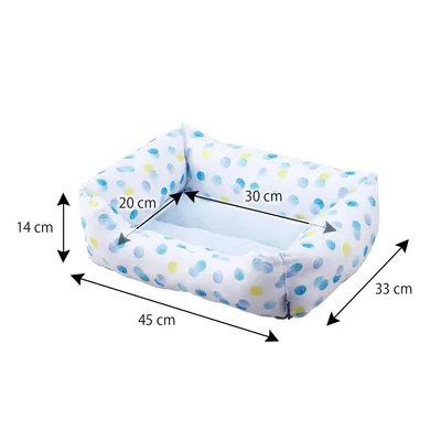 Coussin pour chiot, Panier pour Chien confortable et doux en nylon