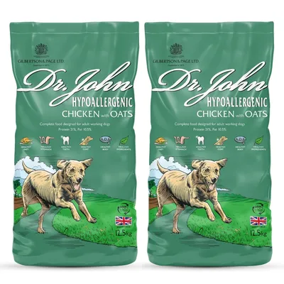 Dr John mit Huhn & Hafer für ausgewachsene Hunde