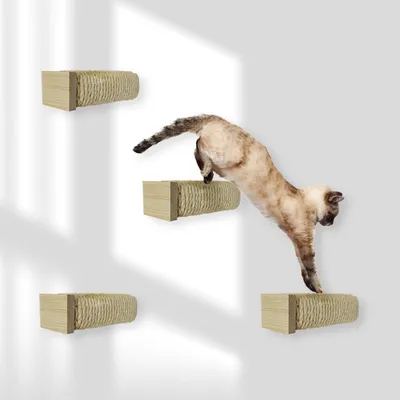 Sisalholm mit Holzabschluß geflammt VE4