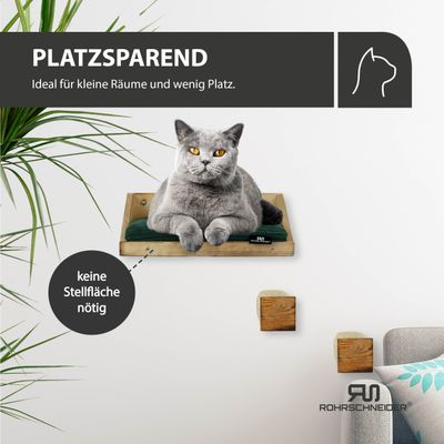 Rohrschneider Katzenkletterwand Massiv