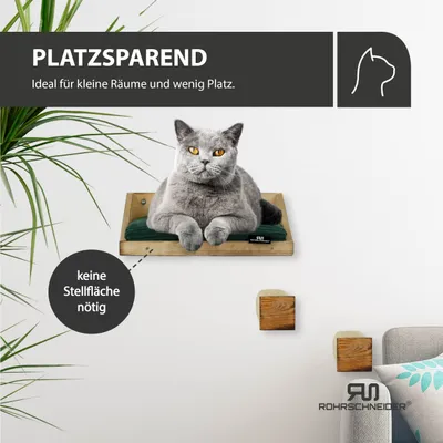 Rohrschneider Katzenkletterwand Massiv