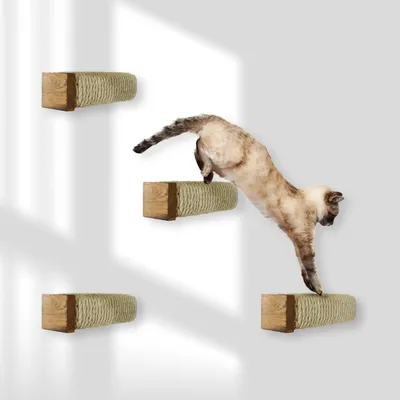 Sisalholm mit Holzabschluß geflammt VE4