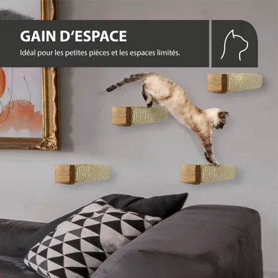 Sisalholm mit Holzabschluß geflammt VE4