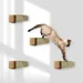 Rohrschneider Kletterstufe Sisalholm mit Holzfuss