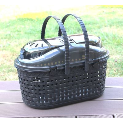 Panier de Transport pour Chat et Petit Animal - Léger, avec Poignées