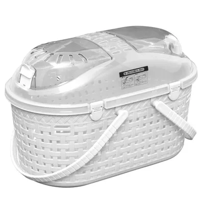 Panier de Transport pour Chat et Petit Animal - Léger, avec Poignées