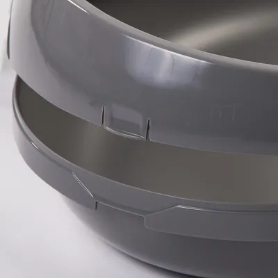 Bac à Litière pour Chat Ouvert avec Pelle - Compact, Facile à Nettoyer