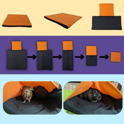 NEO SOLVO Coussin Polaire avec Cachette et Couverture intégrée