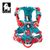 Harnais pour chien Truelove Country Plus Camouflage Bleu & Rouge