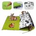 NEO SOLVO Tapis de jeu en Polaire Tout en Un Multifonction