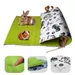NEO SOLVO Tapis de jeu en Polaire Tout en Un Multifonction