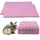 Lot de 2 - 60 x 50 cm - Rose