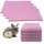 Lot de 4 - 120 x 60 cm - Rose