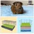 NEO SOLVO Tapis Litière Polaire Absorbant, Imperméable, Lavable en Machine