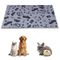 NEO SOLVO Tapis Absorbant et Antidérapant, Lavable en Machine 60 x 50 cm - Gris Design