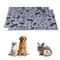 NEO SOLVO Tapis Absorbant et Antidérapant, Lavable en Machine Lot de 2 - 70 x 35 cm - Gris Design