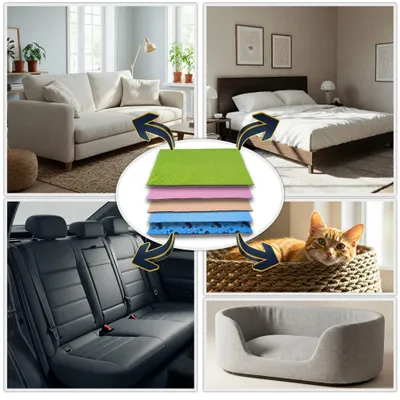 NEO SOLVO Tapis Imperméable et Confortable, Lavable en machine