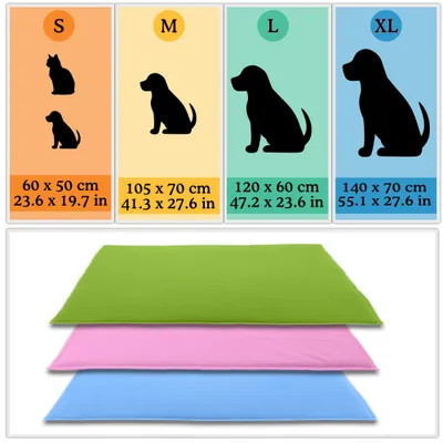 NEO SOLVO Coussin Réversible, Absorbant et Confortable pour Chien et Chat