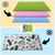 NEO SOLVO Coussin Réversible, Absorbant et Confortable pour Chien et Chat