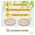 PIUPET Ecuelle pour chat set de 2 pièces