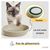 PIUPET Ecuelle pour chat set de 2 pièces