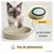 PIUPET Ecuelle pour chat set de 2 pièces