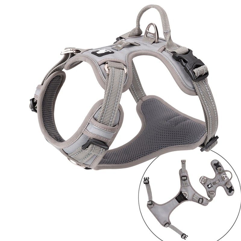 Harnais pour chien Truelove Country Plus Gris