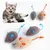 IntiMeg Lot de 3 jouets pour chat et souris