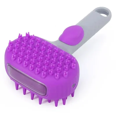 IntiMeg Brosse de bain en silicone pour chien