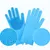 IntiMeg Gants en silicone pour bain d'animaux