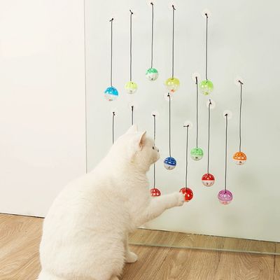 IntiMeg Balle élastique avec cloche pour chat