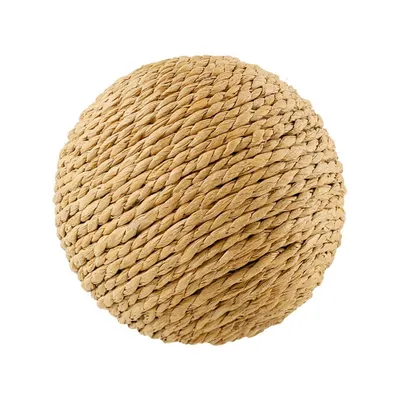 IntiMe Jouet pour chat boule de sisal de 10 cm IntiMe Jouet pour chat boule de sisal de 10 cm