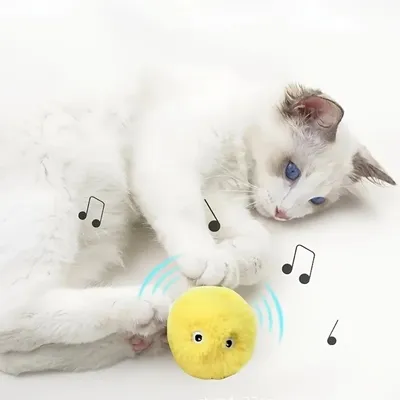 IntiMeg Balle sonore lumineuse pour chat