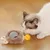 IntiMeg Jouet pour chat balle en peluche électrique
