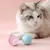IntiMeg Jouet pour chat balle roulante électrique
