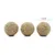 IntiMe Lot de 3 balles en sisal pour chat
