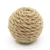 IntiMe Lot de 3 balles en sisal pour chat
