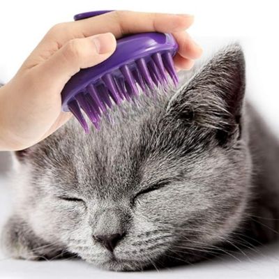IntiMeg Brosse pour chat en silicone